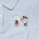 Playera tipo Polo, Dama, Tehuanitos, Talla Mediana