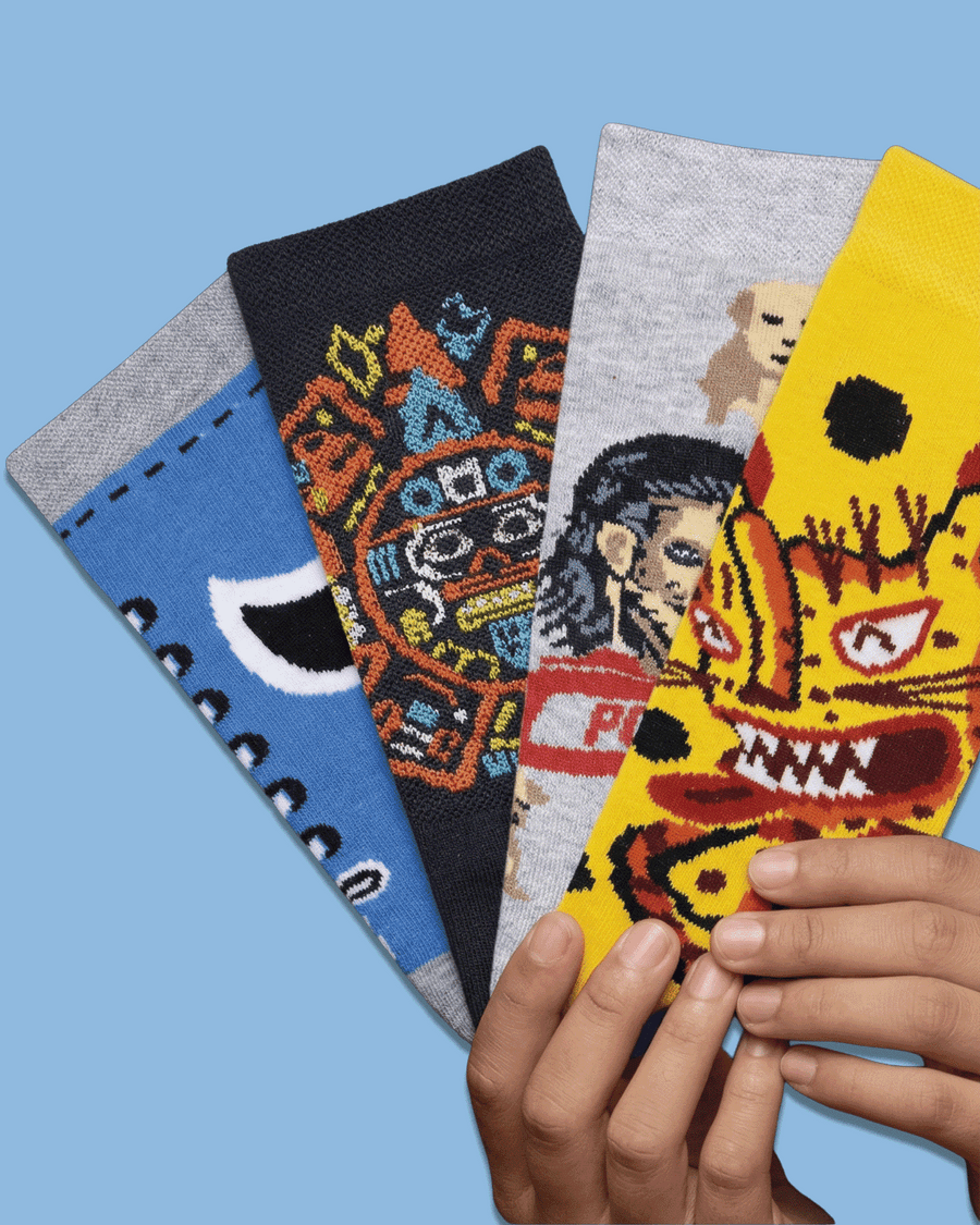 Calcetines de la Mixteca