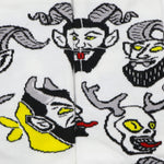 Cabezas Diablos de Juxtlahuaca, Blanco