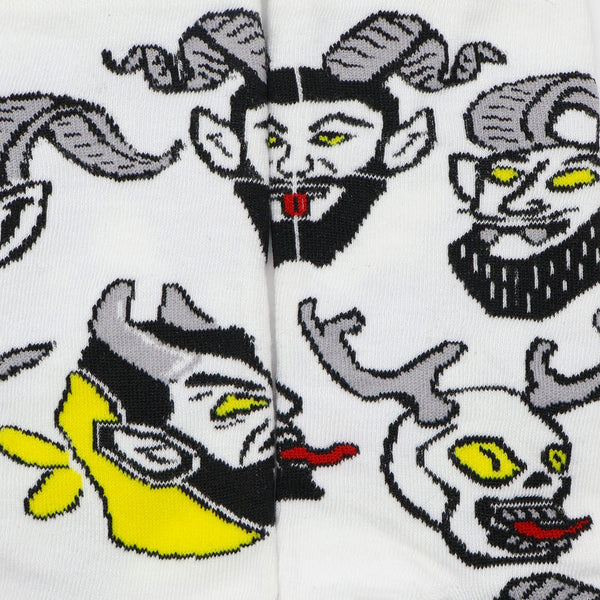 Cabezas Diablos de Juxtlahuaca, Blanco