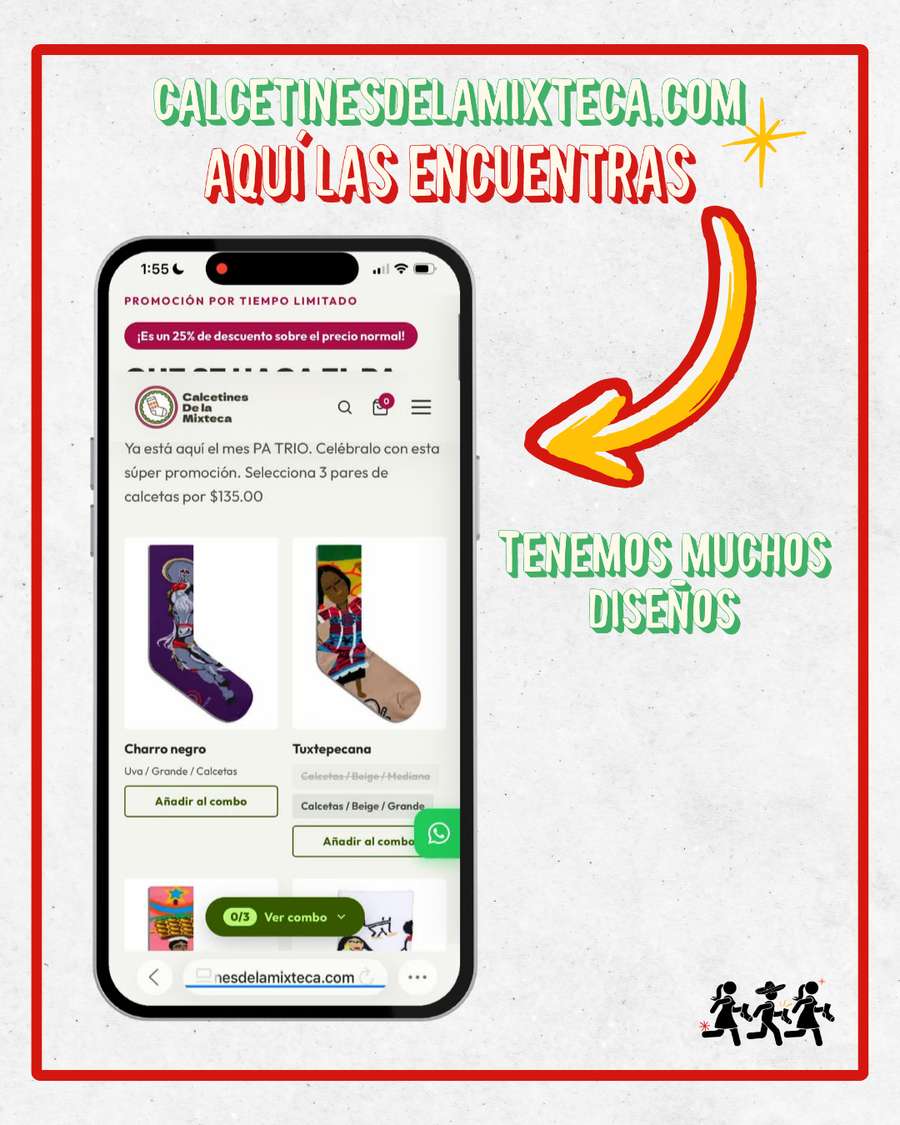 Calcetines de la Mixteca