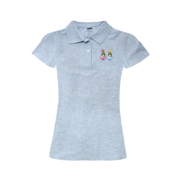 Playera tipo Polo, Dama, Chinas Oaxaqueñas, Talla Chica