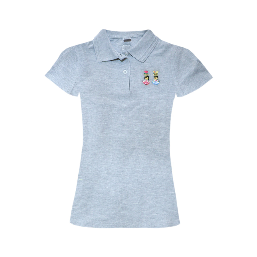 Playera tipo Polo, Dama, Chinas Oaxaqueñas, Talla Chica