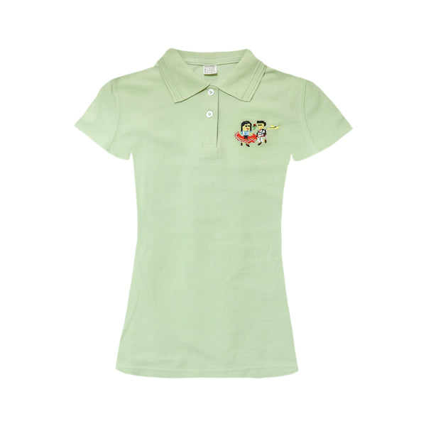 Playera tipo Polo, Dama, Jarabe Mixteco, Talla Chica