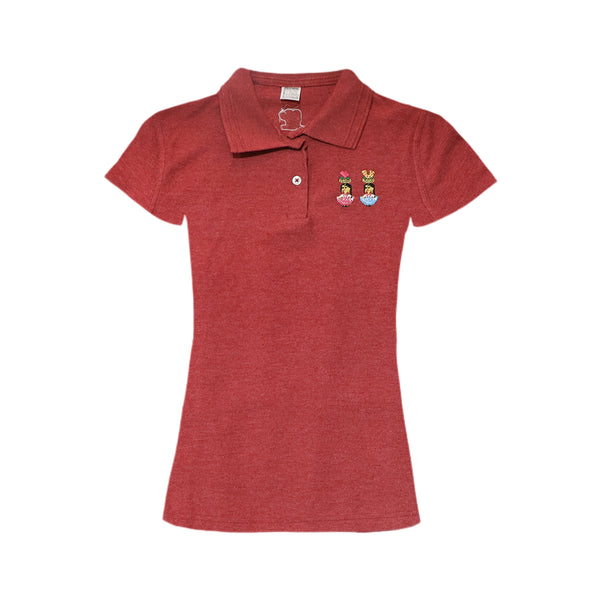 Playera tipo Polo, Dama, Chinas Oaxaqueñas, Talla Mediana