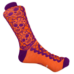 Papel picado, calaveritas (Naranja) 3