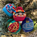 Esferas calcetín navideño, (PACK 4 piezas) 3