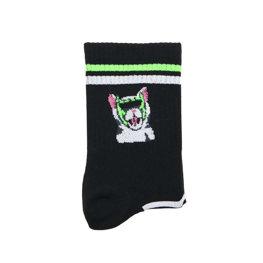 Gatos luchadores, verde