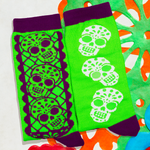 Papel picado, calaveritas (Verde) 5