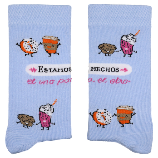 Pareja café y dona