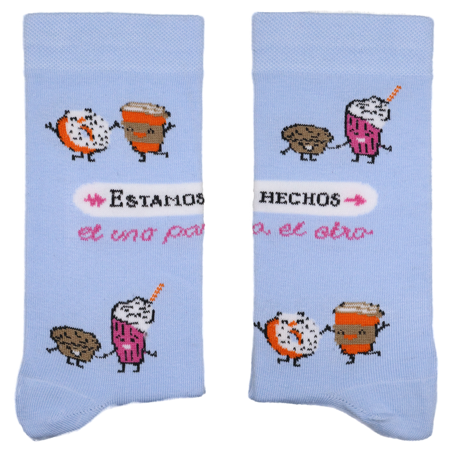 Pareja café y dona