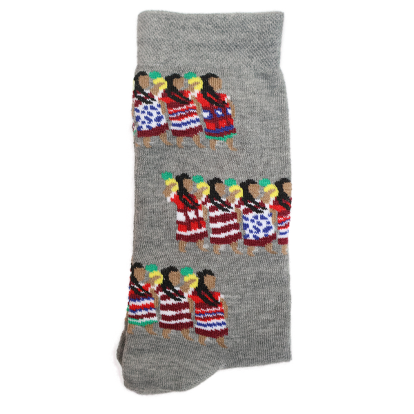 Bailarinas de Flor de Piña, Gris