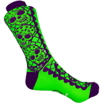 Papel picado, calaveritas (Verde) 3