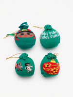 Esferas calcetín navideño, (PACK No.2)