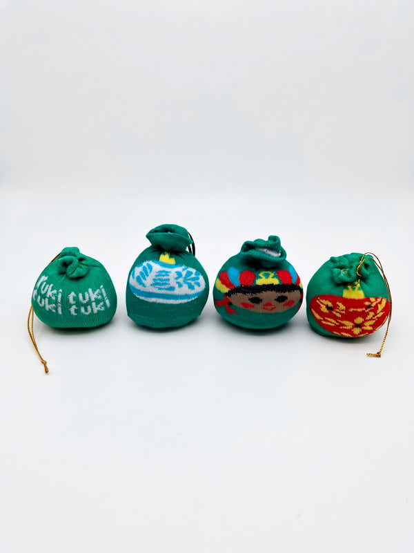 Esferas calcetín navideño, (PACK No.2)