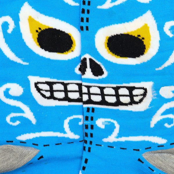 Máscara endiablada, azul