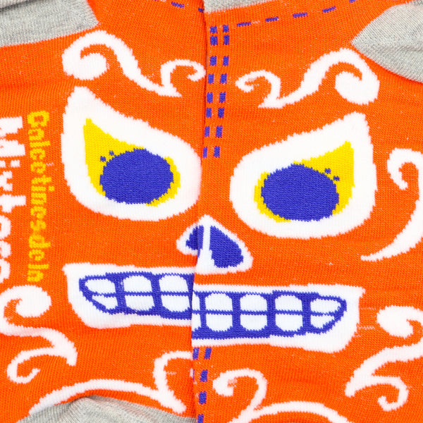 Máscara endiablada, naranja (Tines)