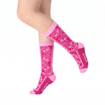 Papel picado, calaveritas (Rosa)