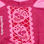 Papel picado, calaveritas (Rosa, Tines)